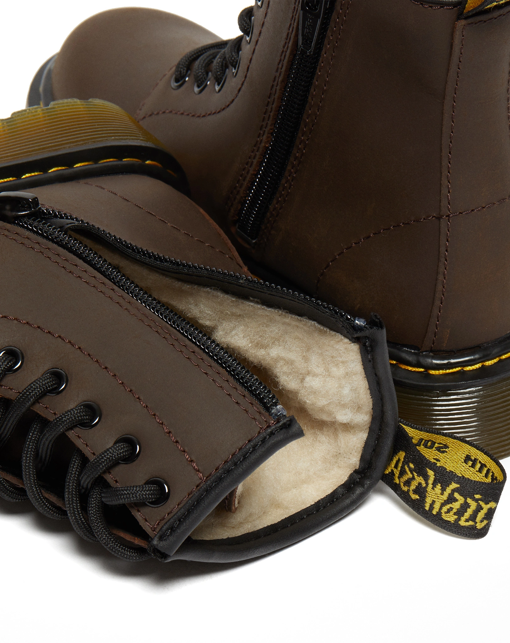 Schnürstiefel SERENA J REPUBLIC gefüttert in dark brown
