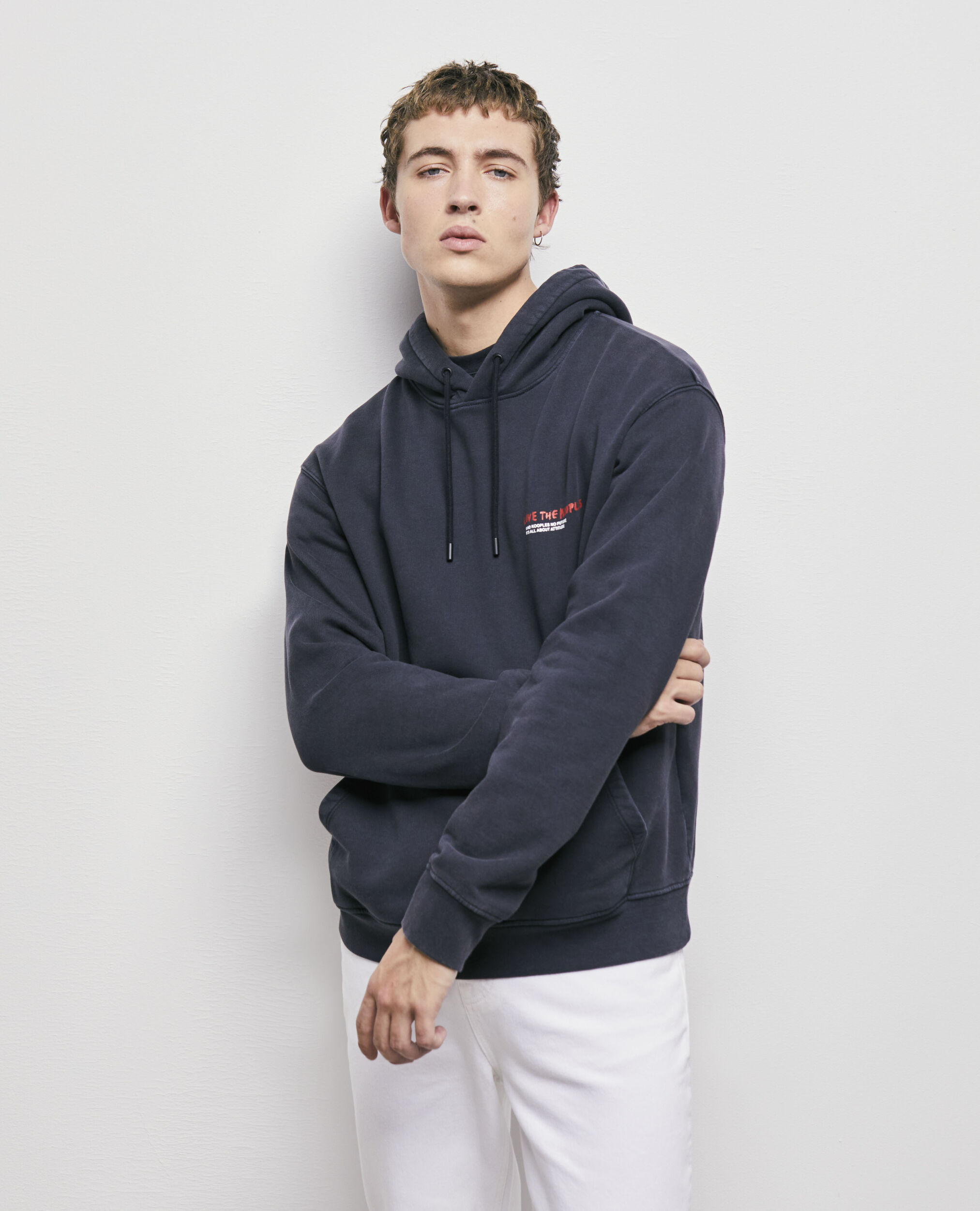Sweatshirt Love Kooples noir