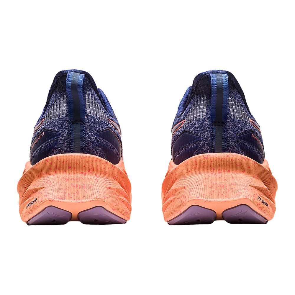 Asics NOVABLAST 3 LE - Chaussures running Femme indigo blue/papaya
