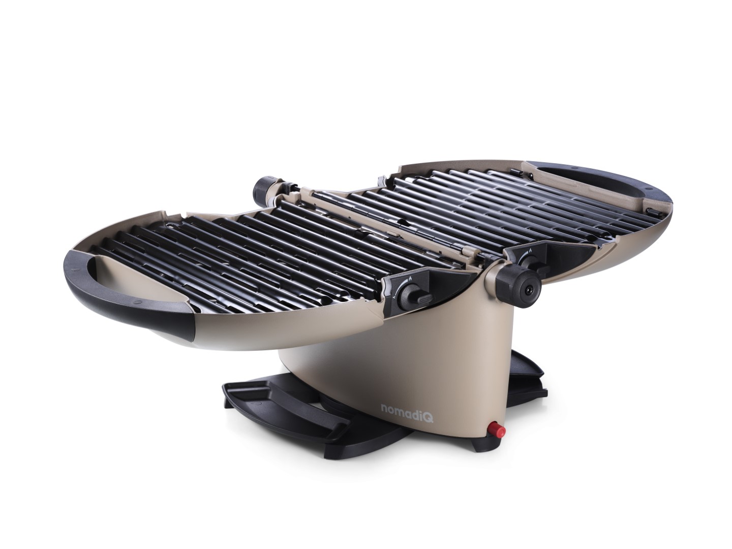nomadiQ model 3.0 draagbare gas bbq - Grey