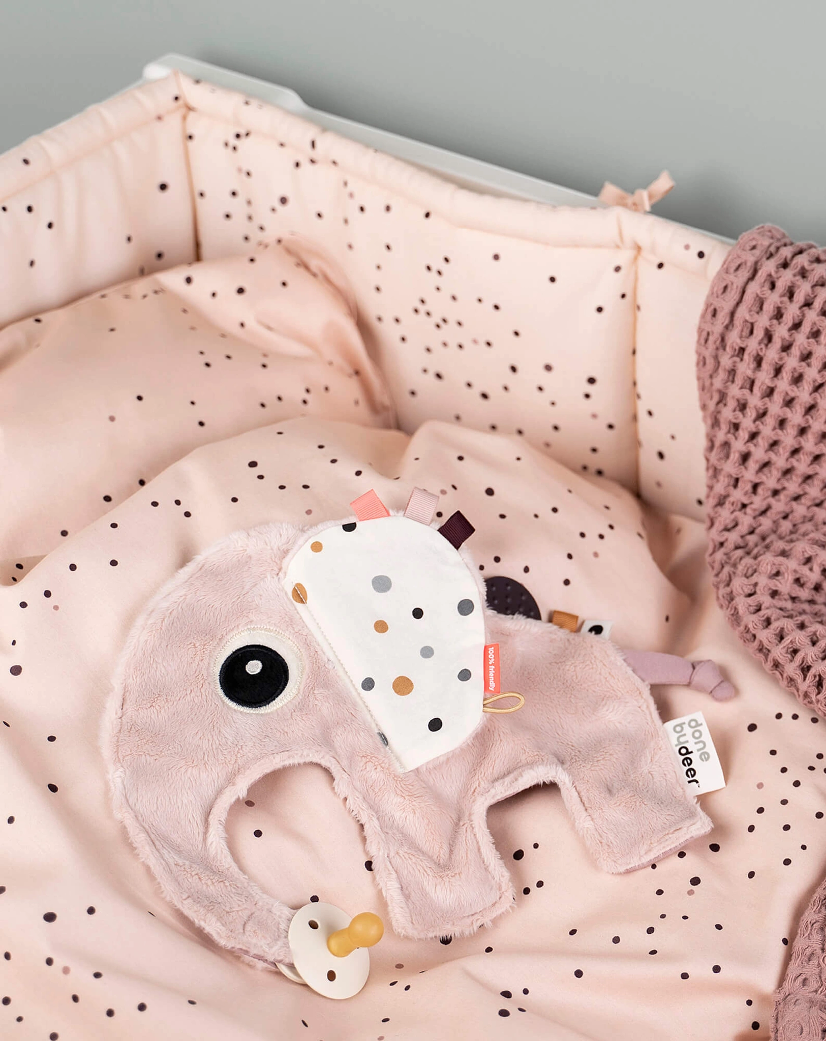 Nestchen DREAMY DOTS (360x30) in rosa
