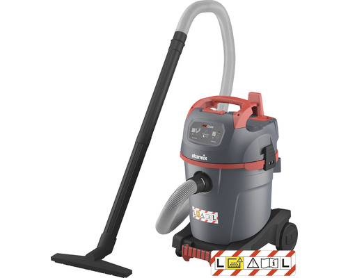 Nat- en droogzuiger L-klasse stofzuiger Starmix uClean L-1432 PG+