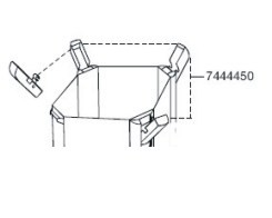 Eheim Dekselklem Voor 2226/2227/2328/2426