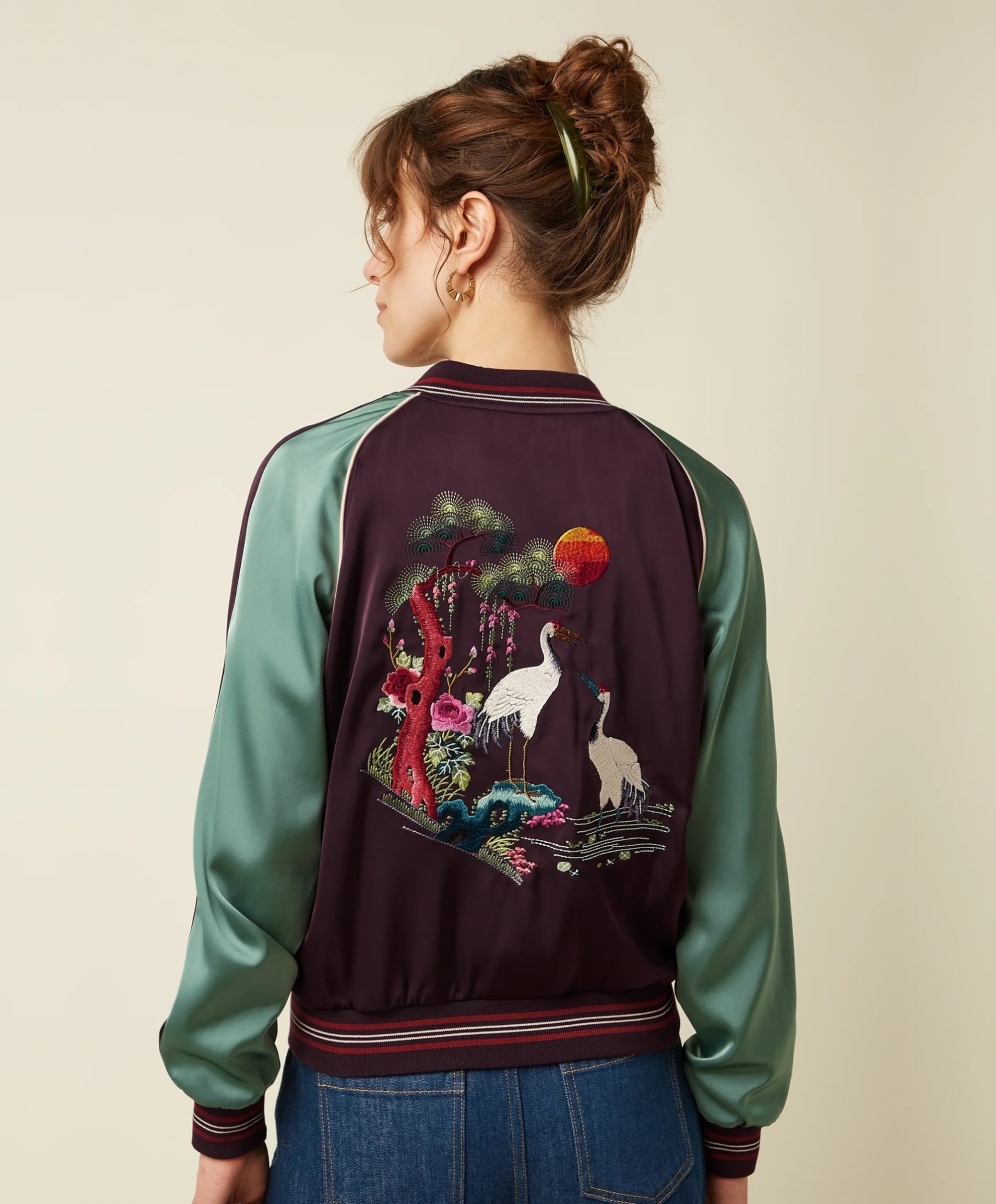 King Louie Dames jas bordeaux