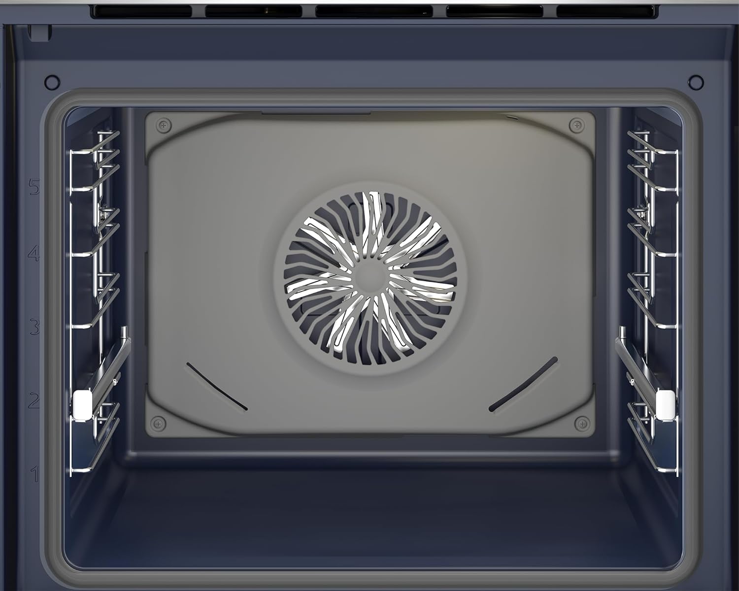 Beko BBIS17300BCS b300 Einbau-Backofen 72 Liter, Multifunktionsofen mit 12 Funktionen, SteamAdd-Dampffunktion, SoftClose-Tür, katalytische Rückwand, versenkbare Knebel, Schwarz