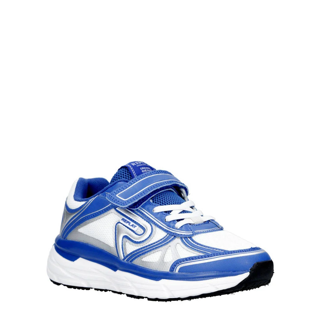 REPLAY Christal jr 1sneakers wit/blauw