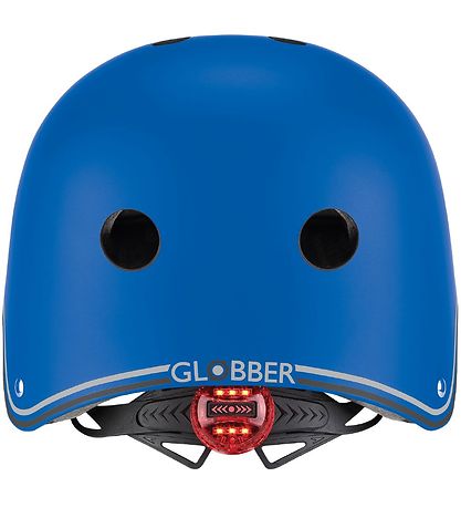 Globber Cykelhjelm - Primo Lights - Blåe