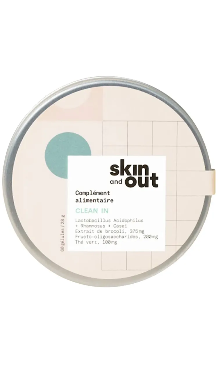 Skin & Out Compléments alimentaires peau Clean in-28 g