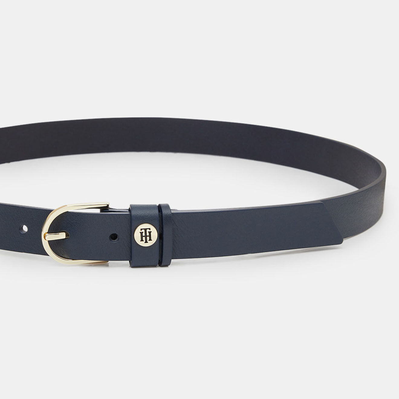 Tommy Hilfiger Ceinture en Cuir Classic bleu marine
