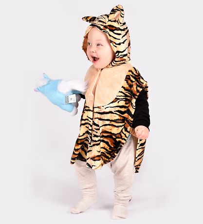 Den Goda Fen Kostüm - Tiger - Braun/Schwarz