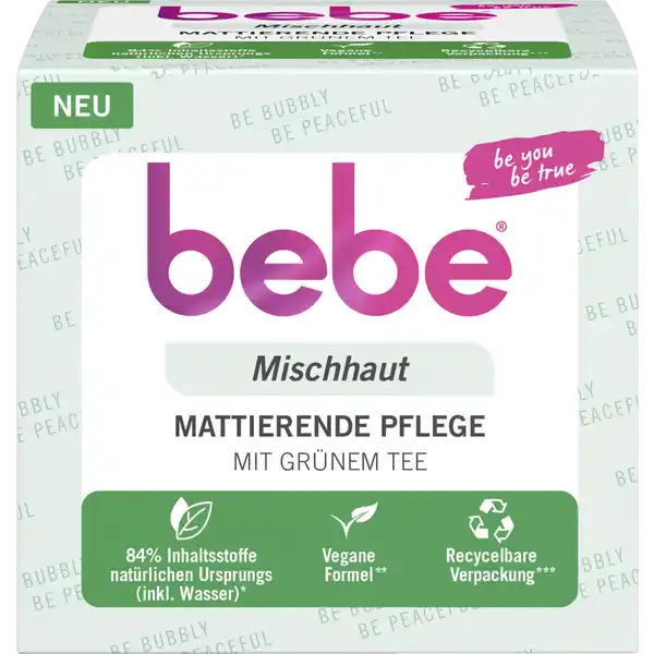 Mattierende Pflege