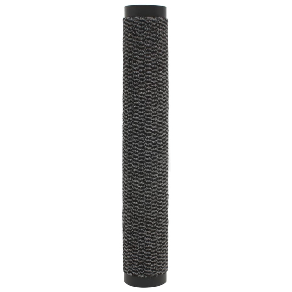 Paillassons rectangulaires 2 pcs 90 x 150 cm anthracite