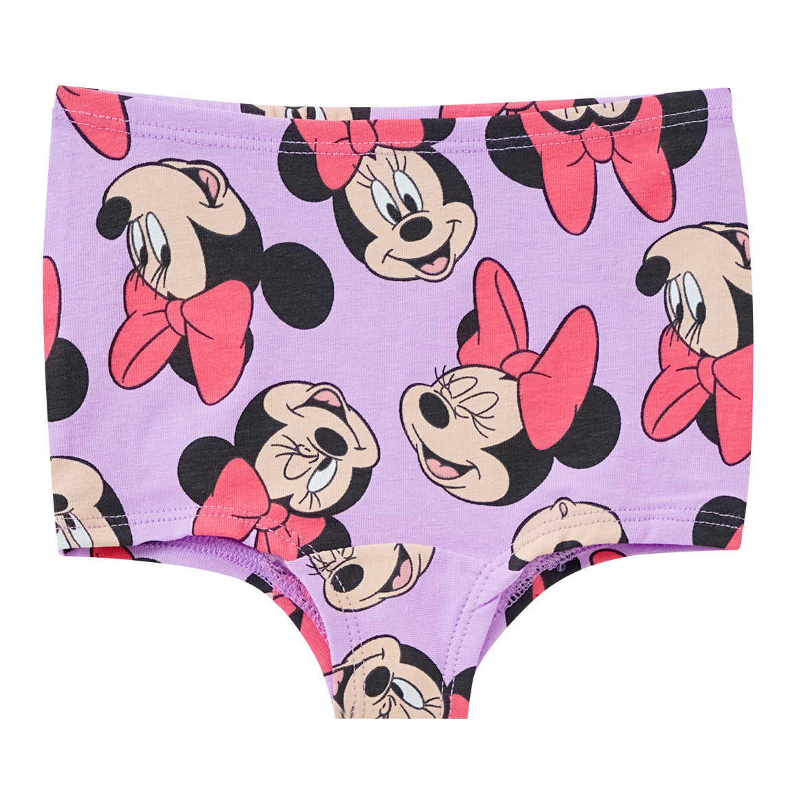Topomini 3 Minnie Maus Pantys in verschiedenen Dessins helllila / pink / creme