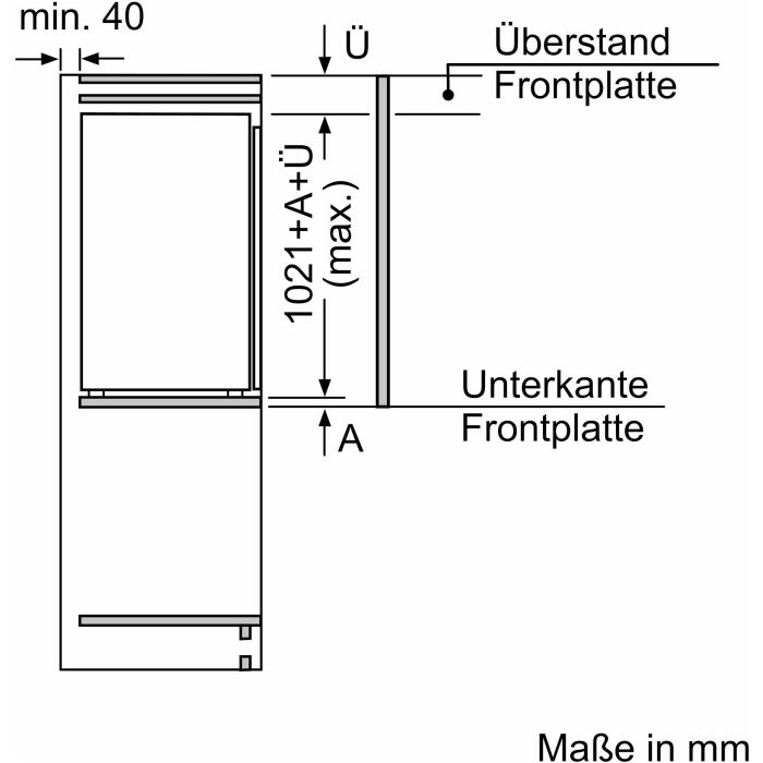 Siemens Einbau-Kühlautomat KI32LADD1