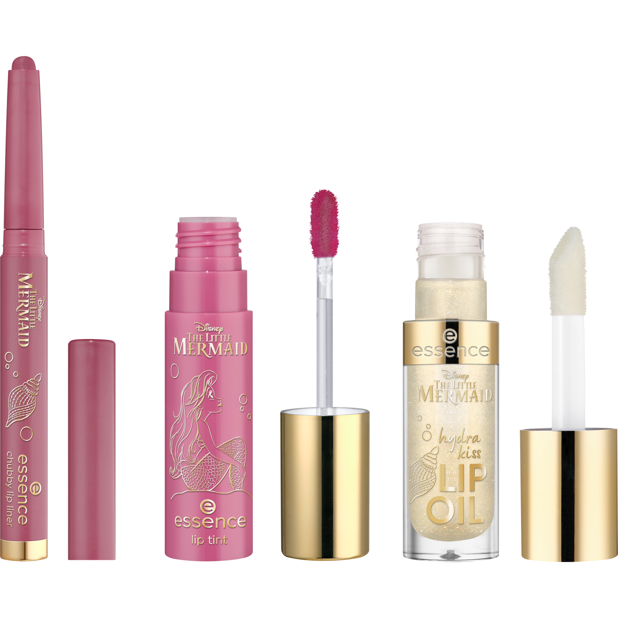 Disney THE LITTLE MERMAID lip combo kit