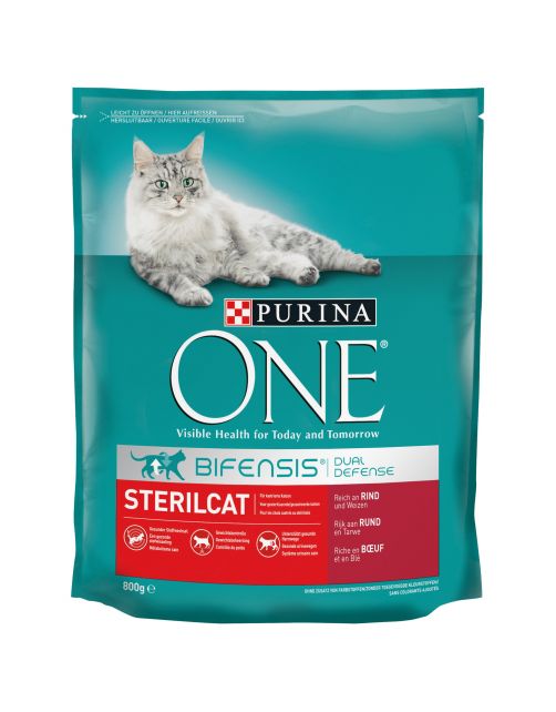 Purina One Sterilcat - Kattenvoer - Rund Granen 800 g