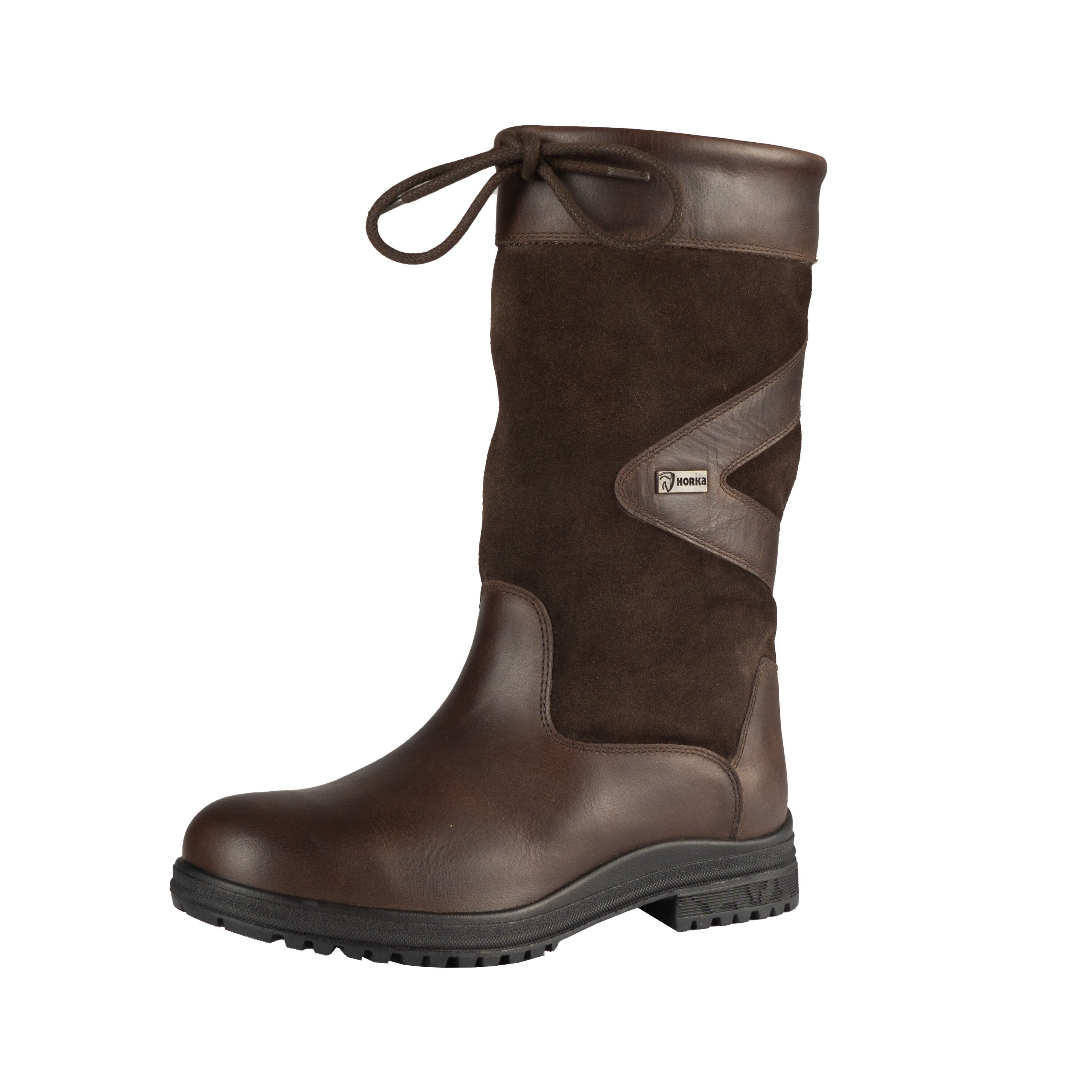 Horka Greenwich Wide - Outdoorlaarzen - met Brede schacht - Bruin - 36