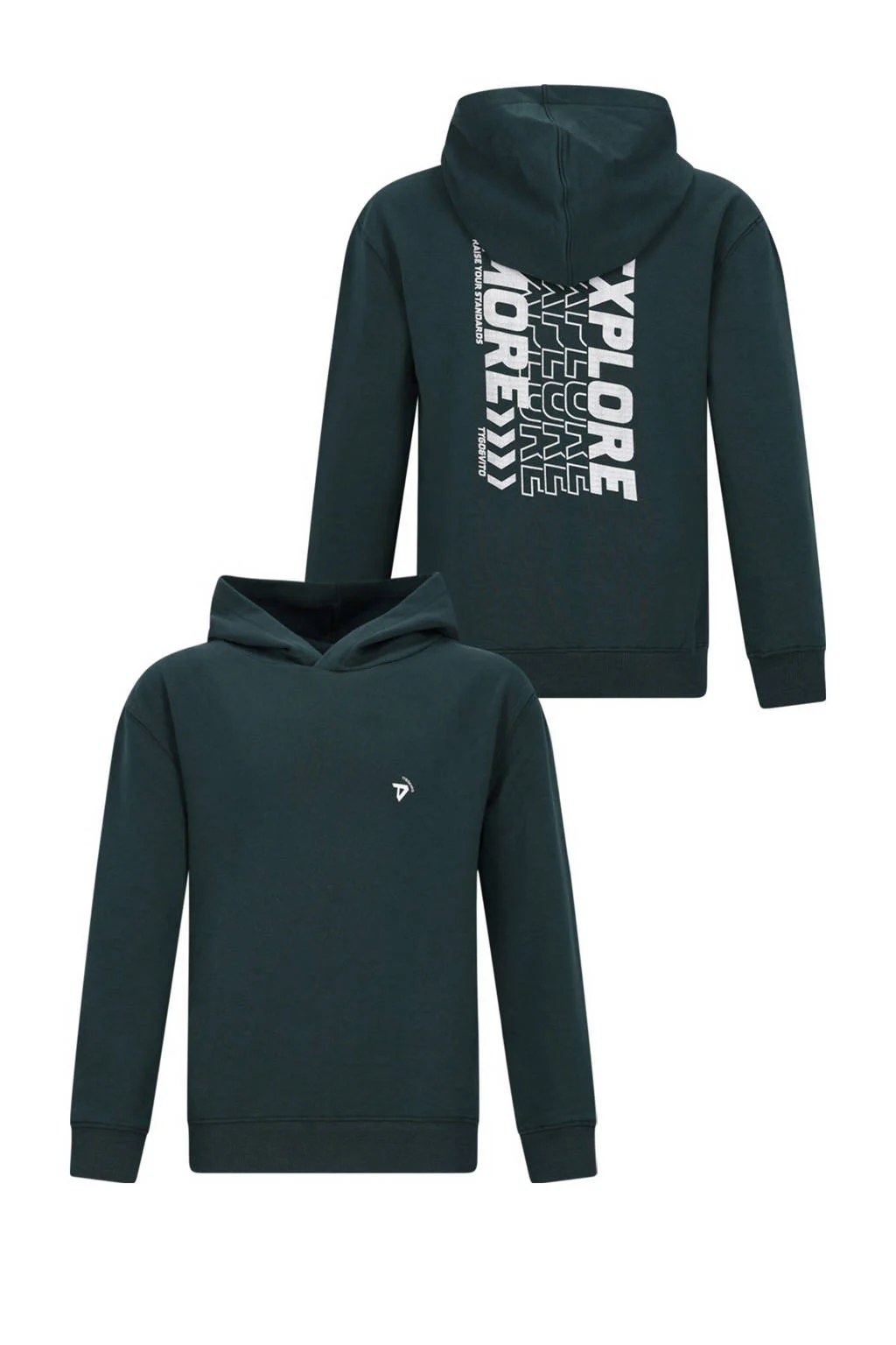 TYGO & vito NextGen hoodie donkergroen