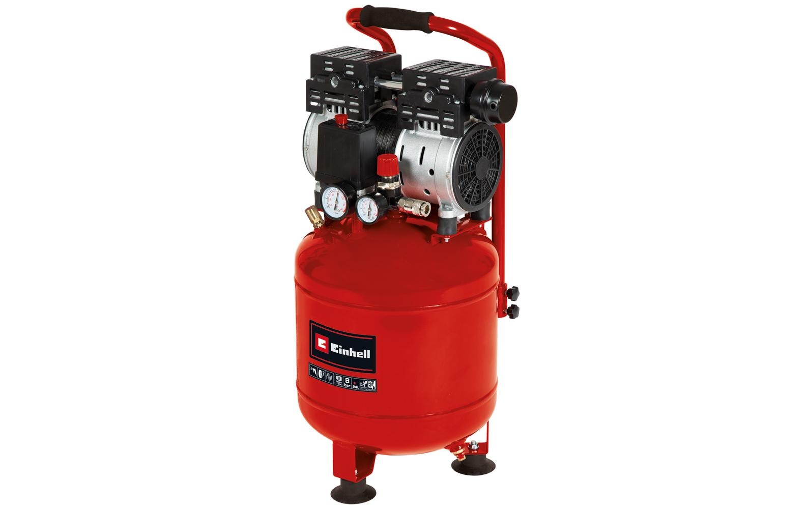 Kompressor TE-AC 24 Silent<br>Flüsterkompressor mit geringer Geräuschentwicklung