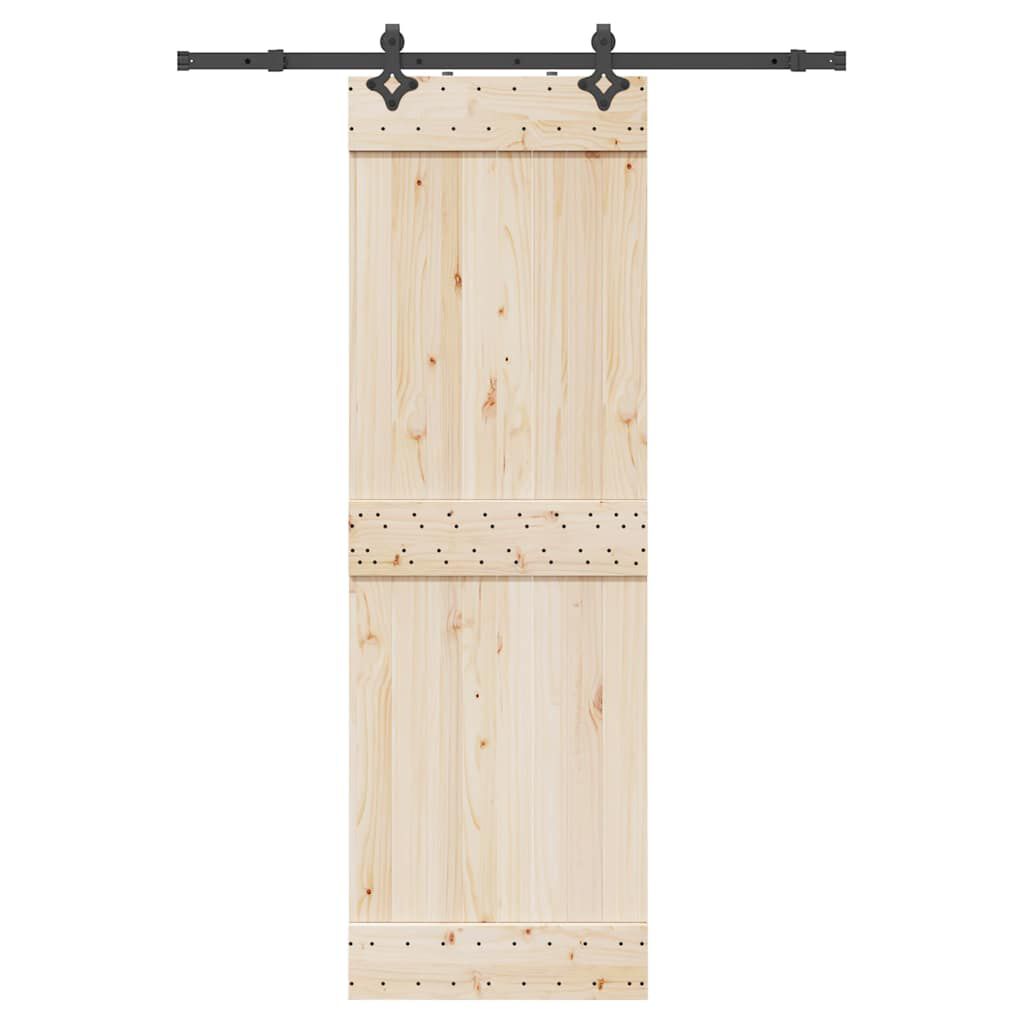 vidaXL Schuifdeurmontagesysteem 152,5 cm staal zwart
