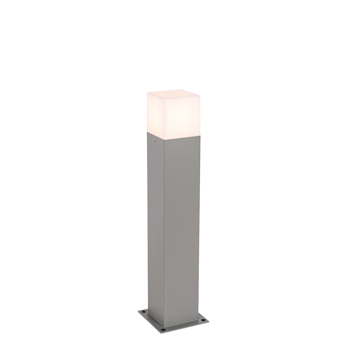 Moderne staande buitenlamp, grijs, 50 cm, IP44 - Denemarken