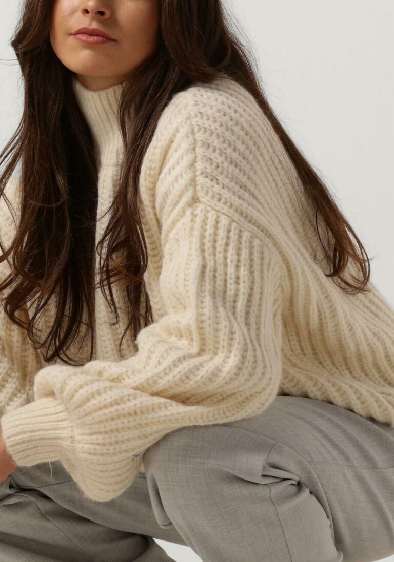 CIRCLE OF TRUST taupe circle of trust trui joelle knit