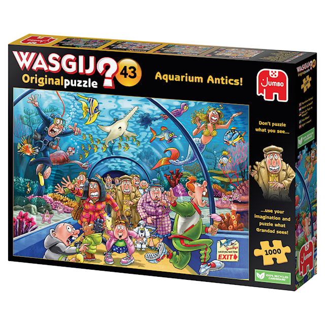 Wasgij Original 43 Sea Life Puslespill 1000 brikker, Jumbo