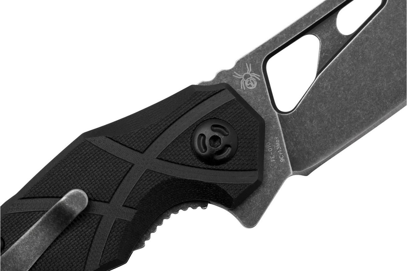 Fox Edge Atrax, Black G10, FE-010 zakmes