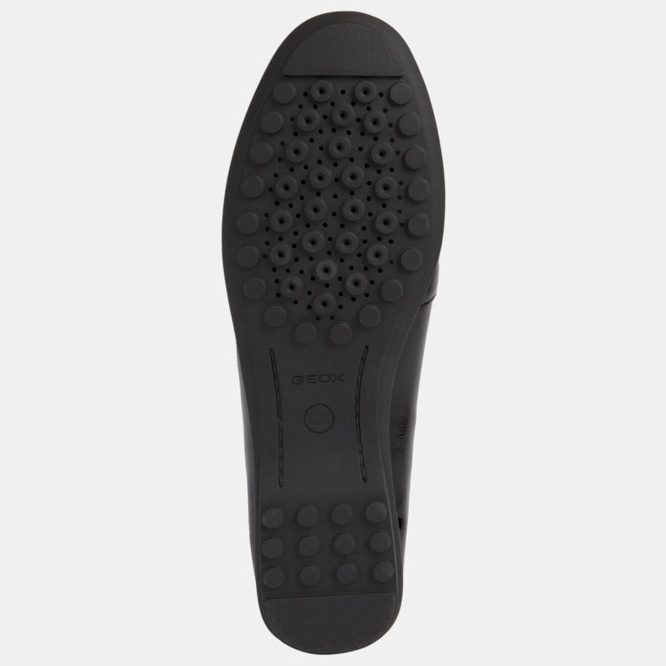 Geox Mocassins en Cuir verni Elidia noirs