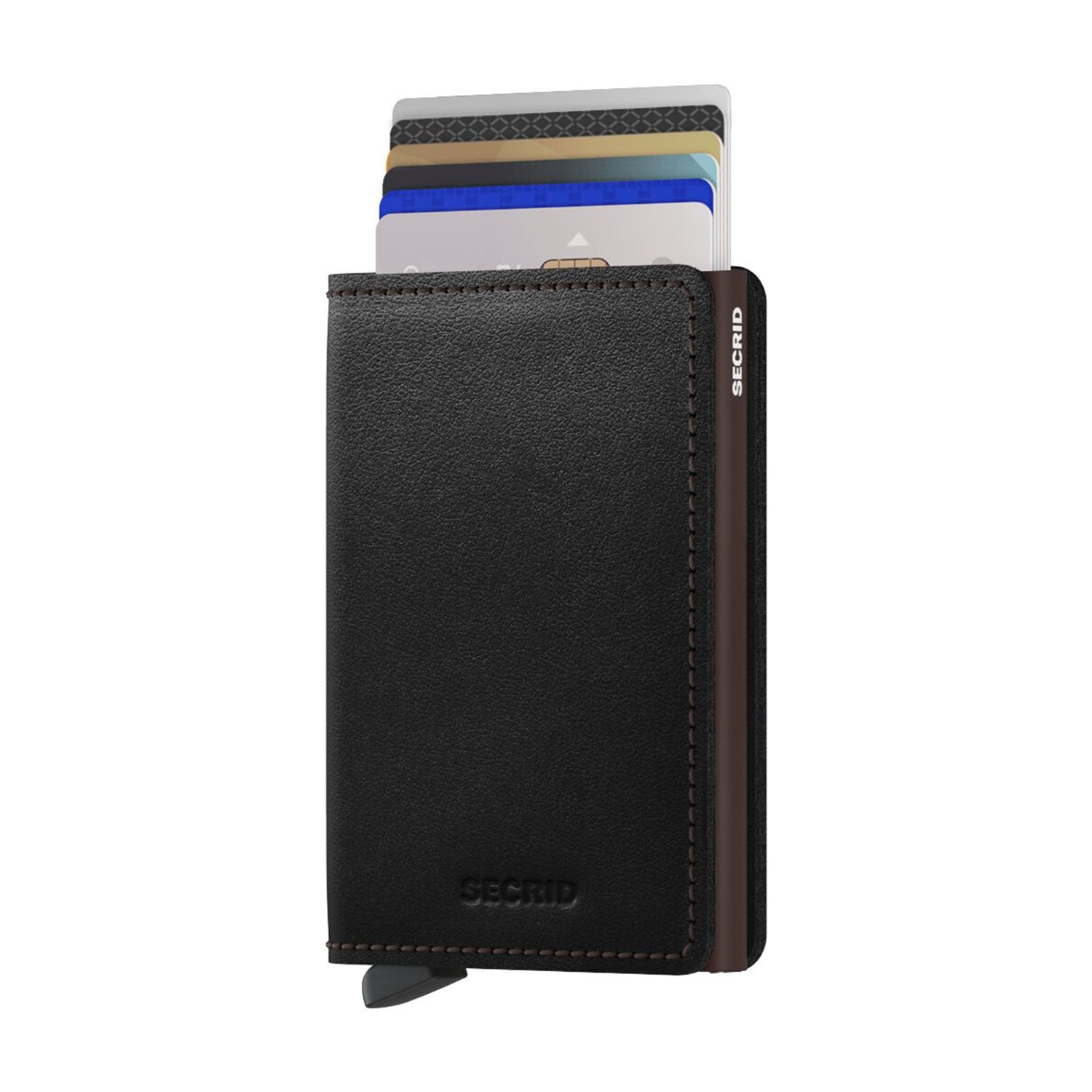Secrid Slimwallet black brown
