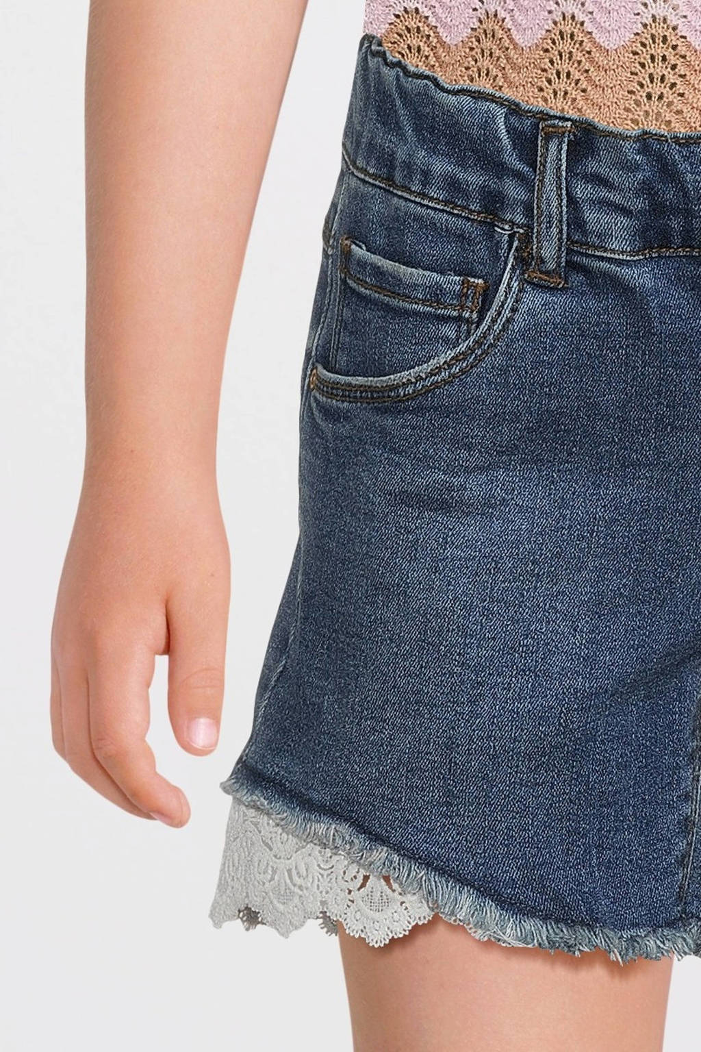 NAME IT regular fit denim short NKFSALLI dark blue denim