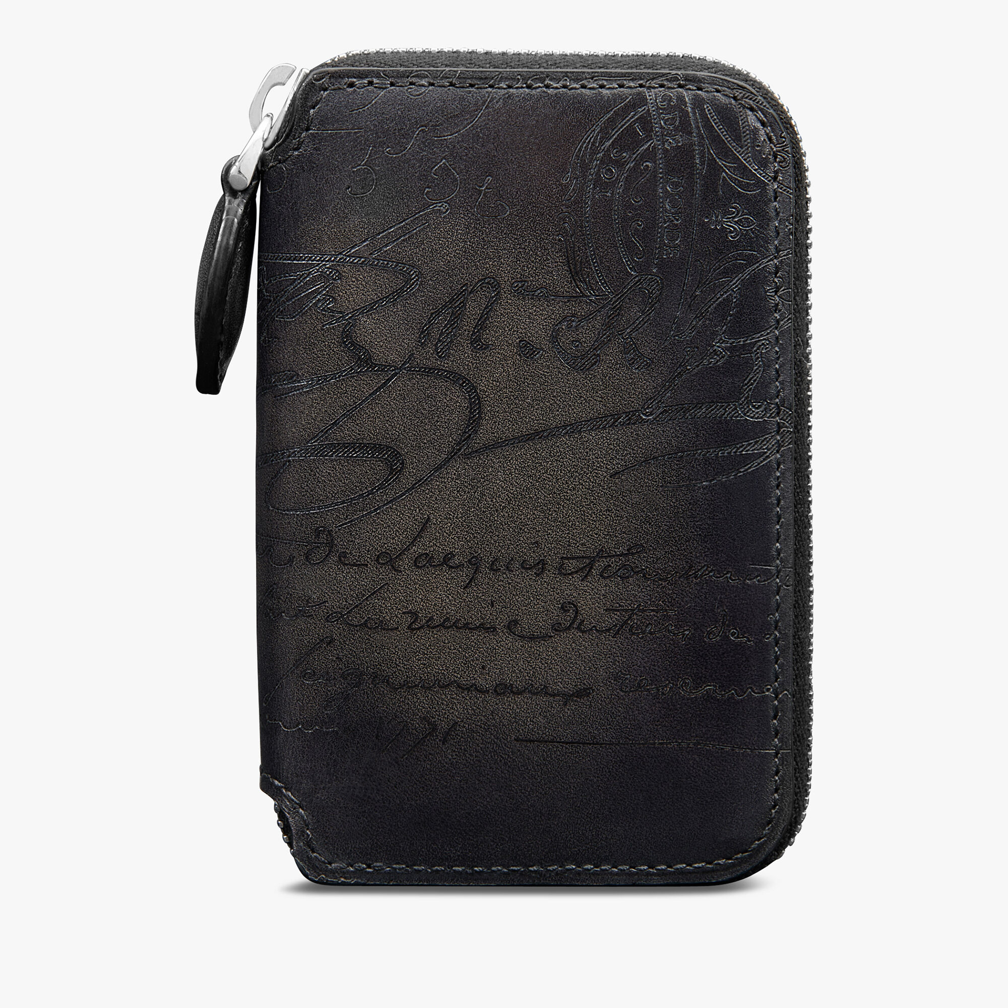 Koto Scritto Leather Zipped Key Holder