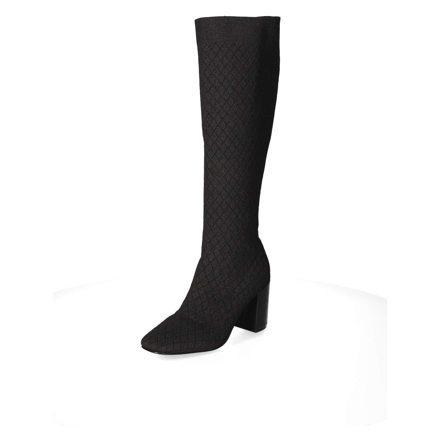 La Strada Stiefel - black/silver