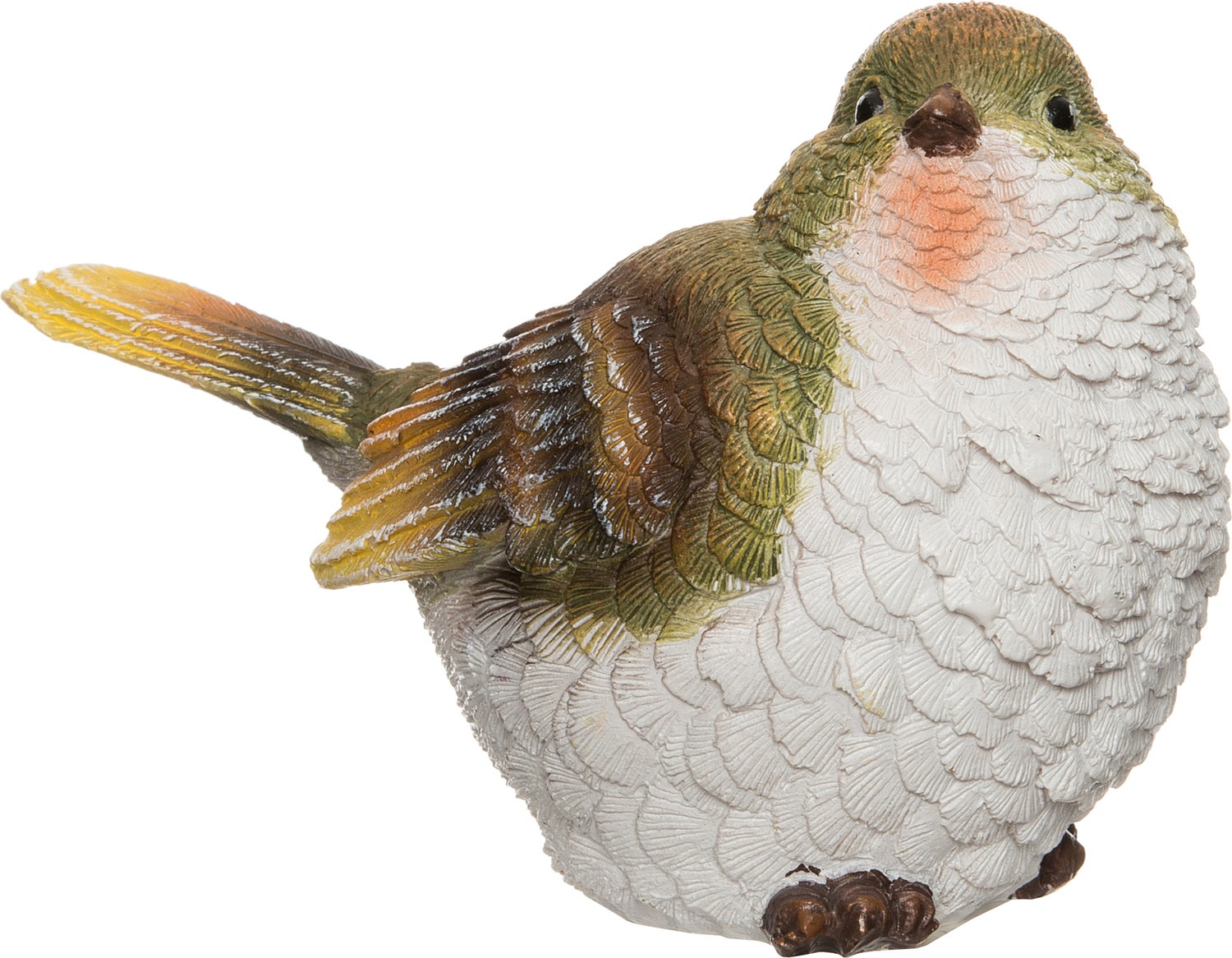 Intratuin tuinbeeld vogel bruin 10,5 x 5,5 x 7 cm