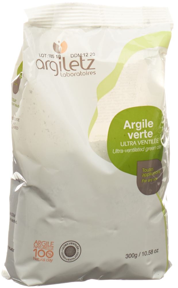 ARGILETZ Heilerde grün<br>300 g, Pulver, ultra fein