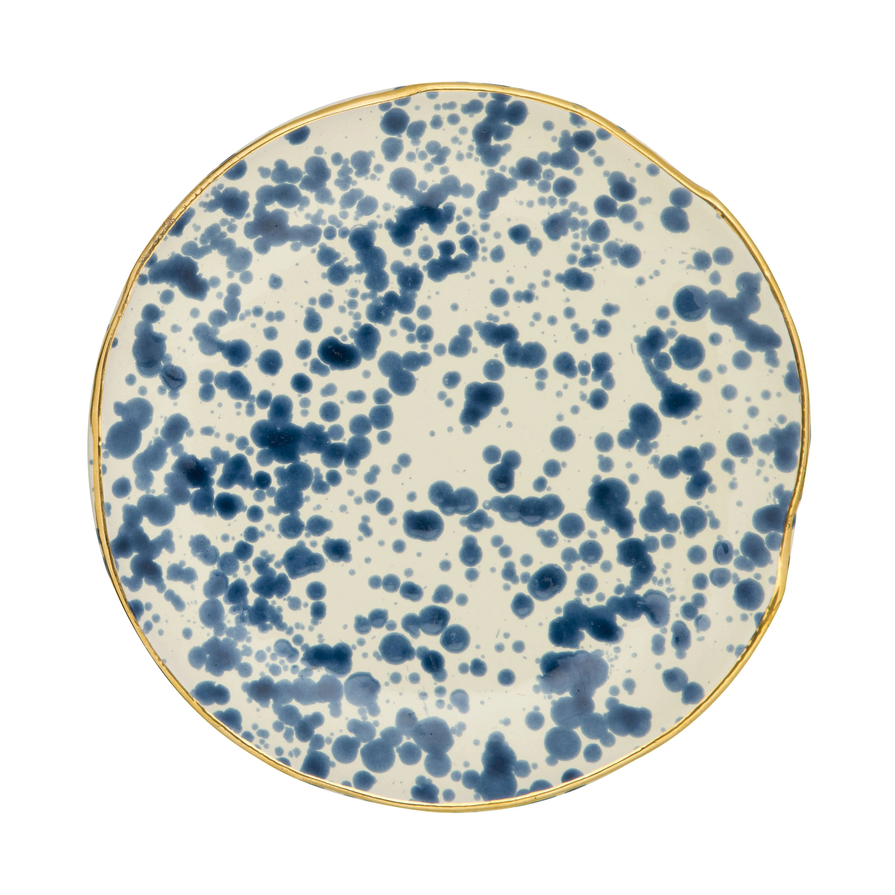 FASANO - Assiette céramique | Bleu
