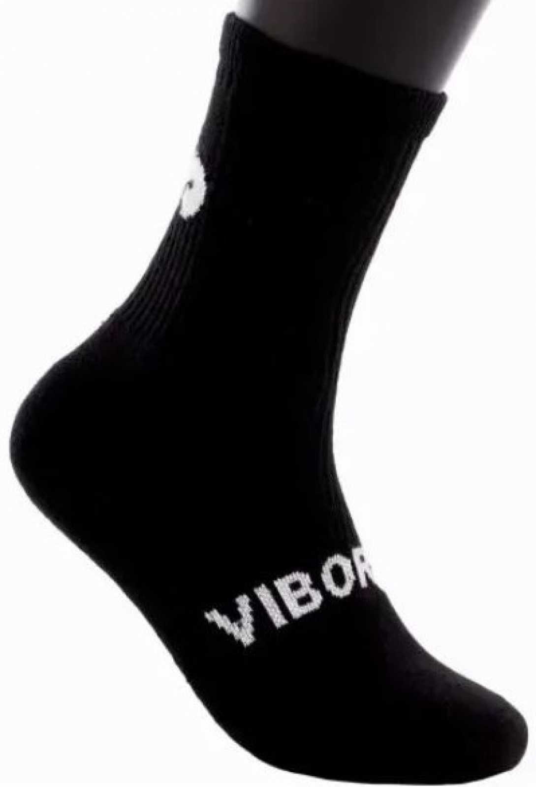 Vibora Calcetines Mamba Caña Alta Padel Tênis Preto