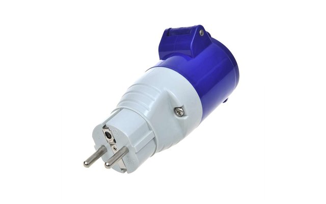 PAT Adapter Kupplung von Schutzkontakt nach CEE