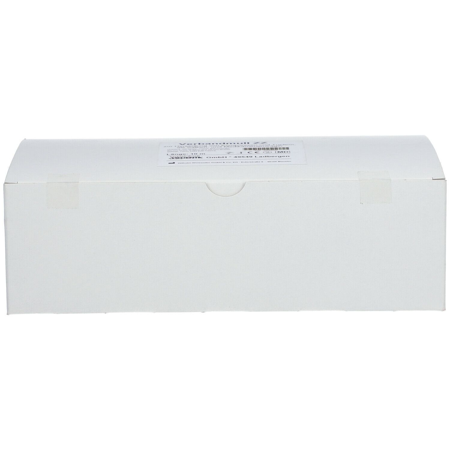 Verbandmull 10 cm x 10 m zickzack 8-fach