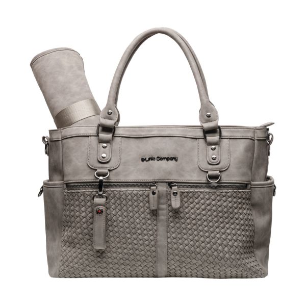 Little Company Monaco Braided Luiertas Taupe