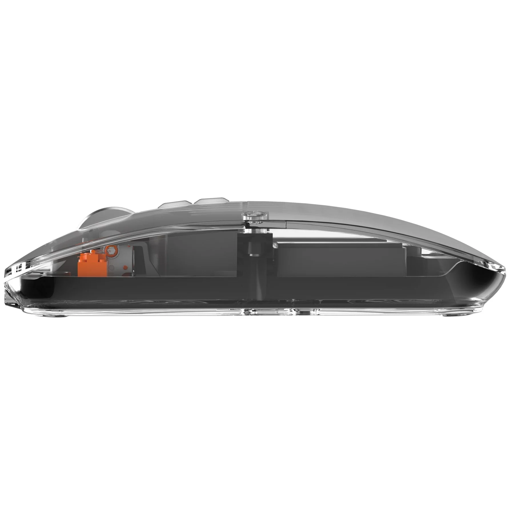 Multi-Connection 2.4GHz / Bluetooth Wireless Maus 2400 DPI - Transparent