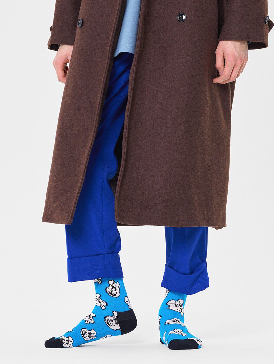 Happy Socks Heren sokken blauw