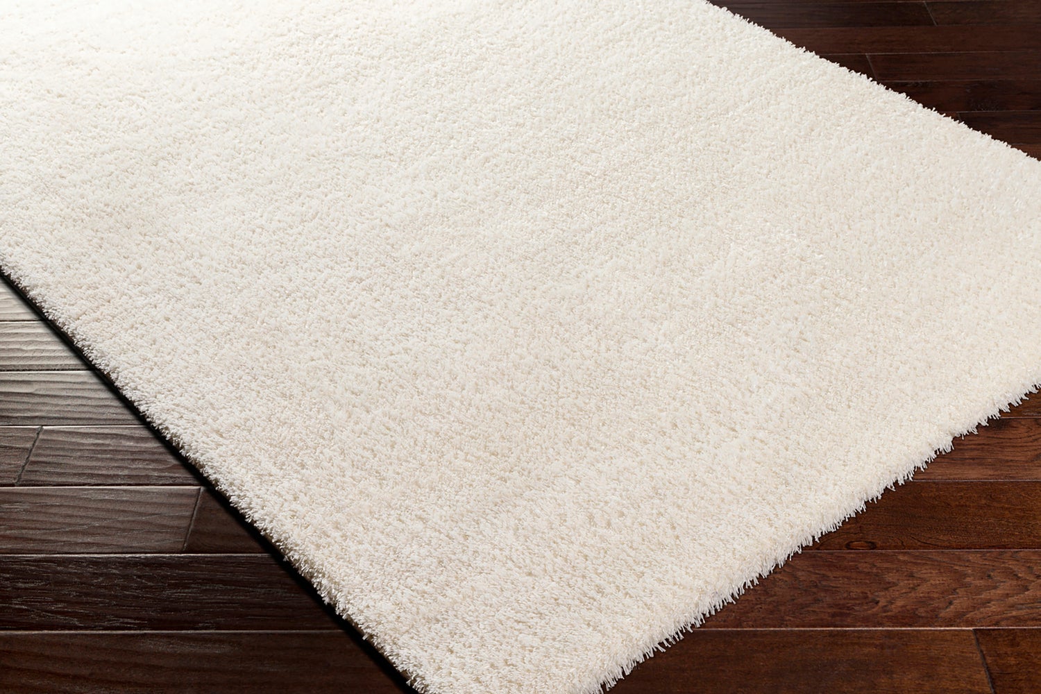 Modern hoogpolig shaggy tapijt, ivoor, 160x213 cm, CLAIRE