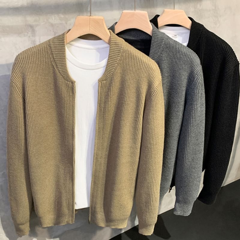 Savenne - Effen vest met rits