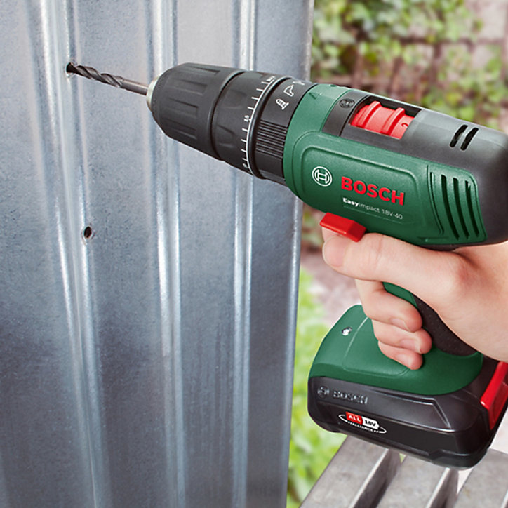 Perceuse visseuse à percussion sans fil Bosch EasyImpact 18V-40 (sans batterie)