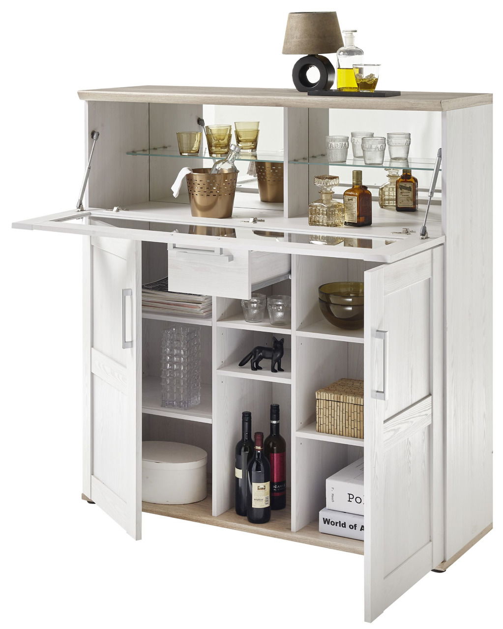 Landscape Barschrank SORTLAND