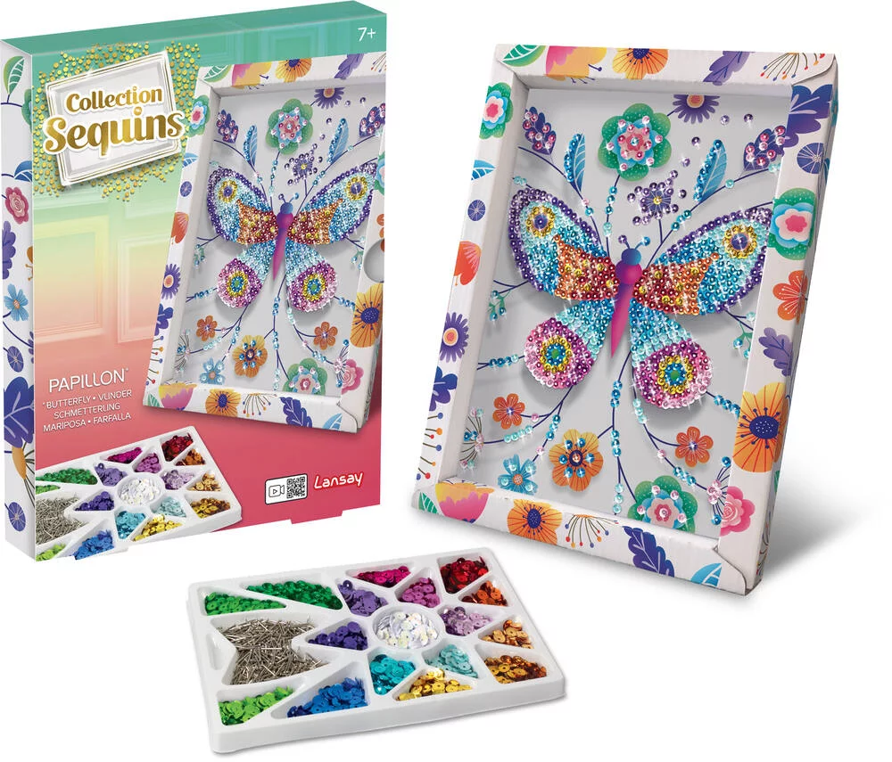 COLLECTION SEQUINS PAPILLON