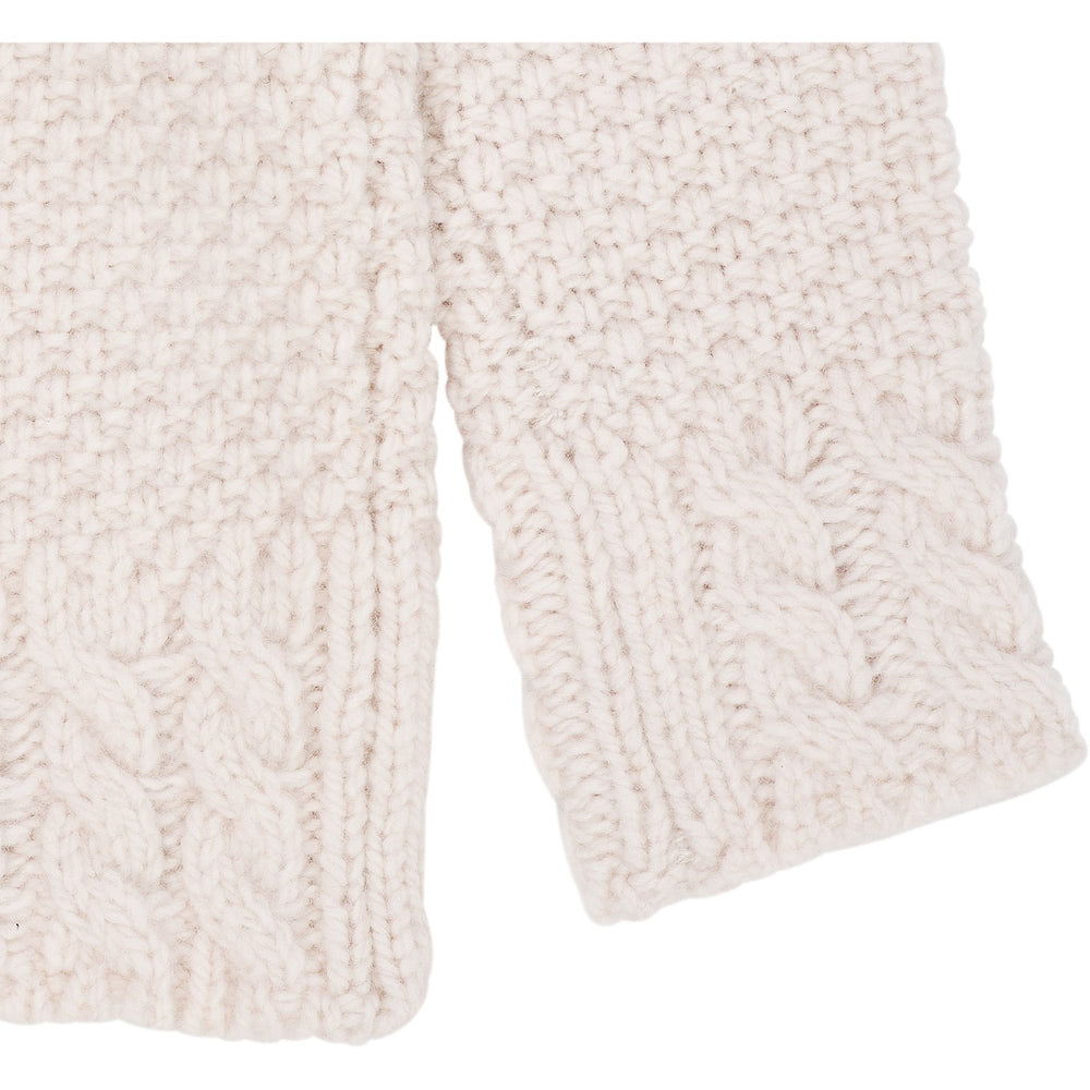 Køb Copenhagen Colors Cream Lammeulds Cardigan M. Sløjfe Broderi
