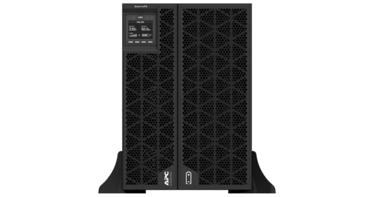 APCSmart-UPS On-Line SRTG15KXLI Noodstroomvoeding ups  (Zwart, 15kW, 230V&400V hardwired in&uit, NMC)