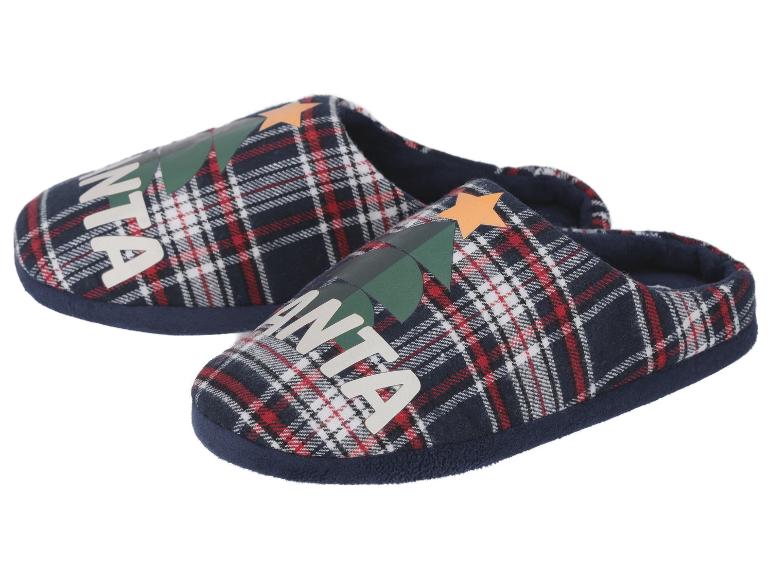 Heren kerstpantoffels